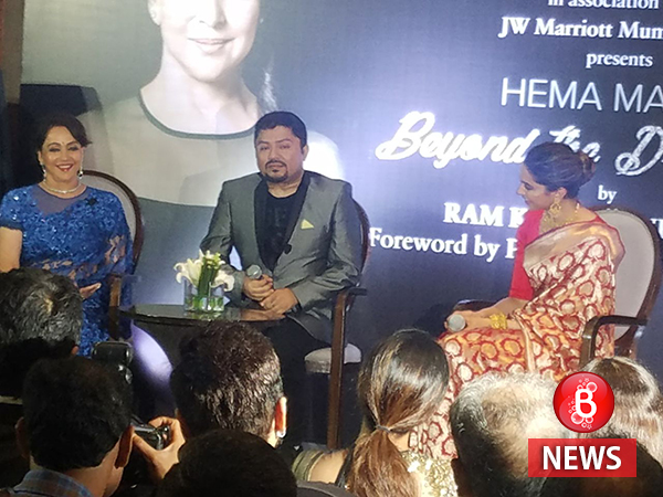 Hema Malini, Ram Kamal Mukherjee and Deepika Padukone