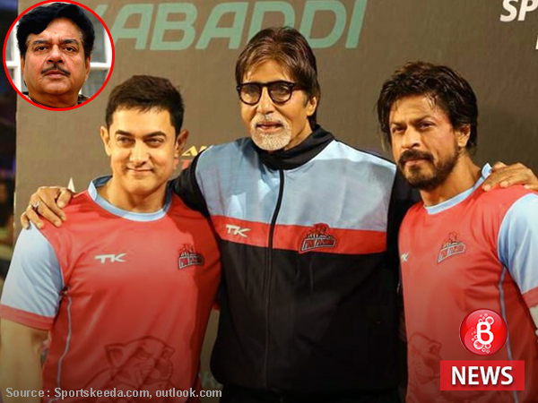 Aamir Khan, Shah Rukh Khan and Amitabh Bachchan
