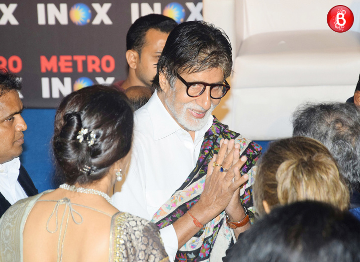 Bollywood celebs at a multiplex