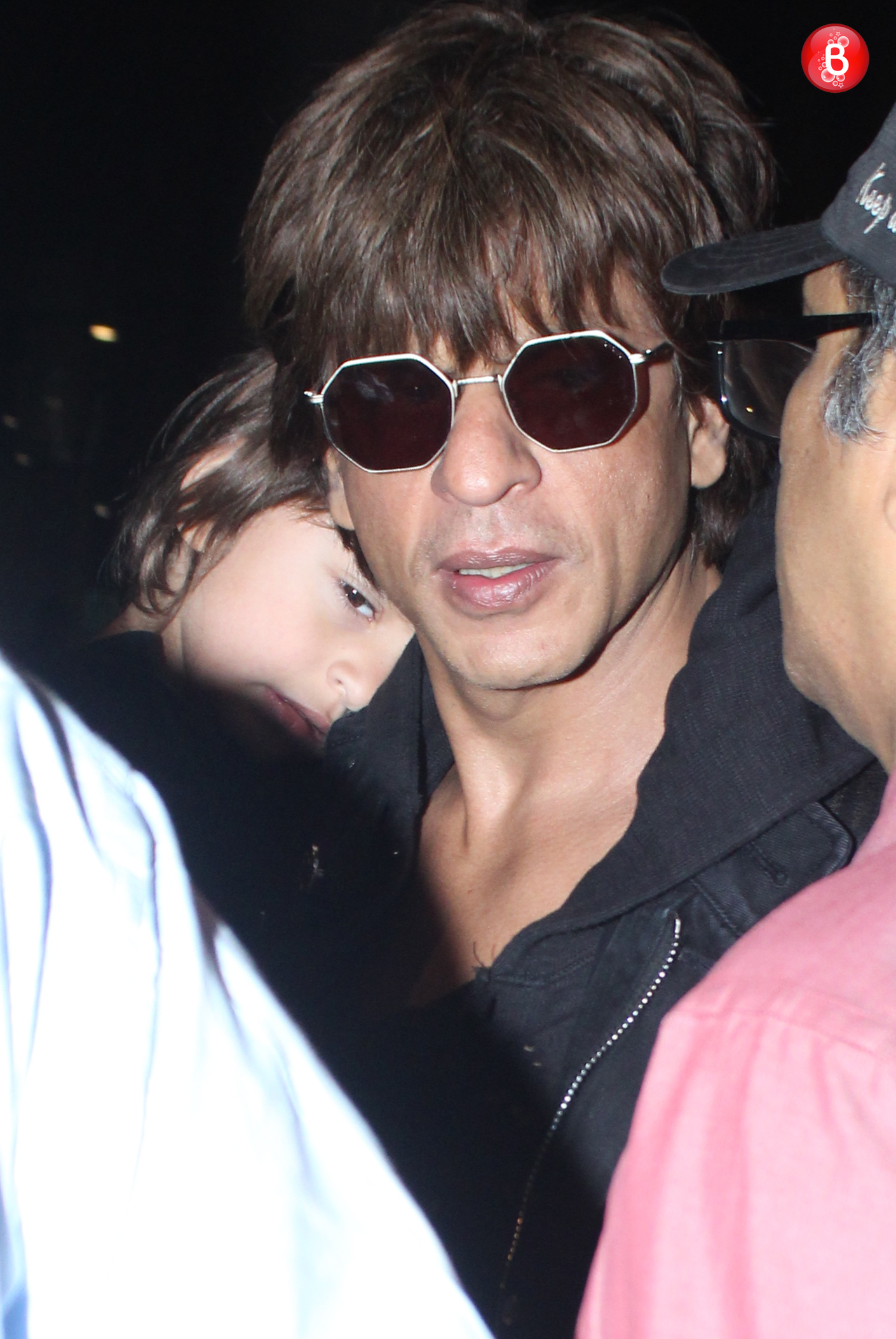 Shah Rukh Khan and AbRam Khan