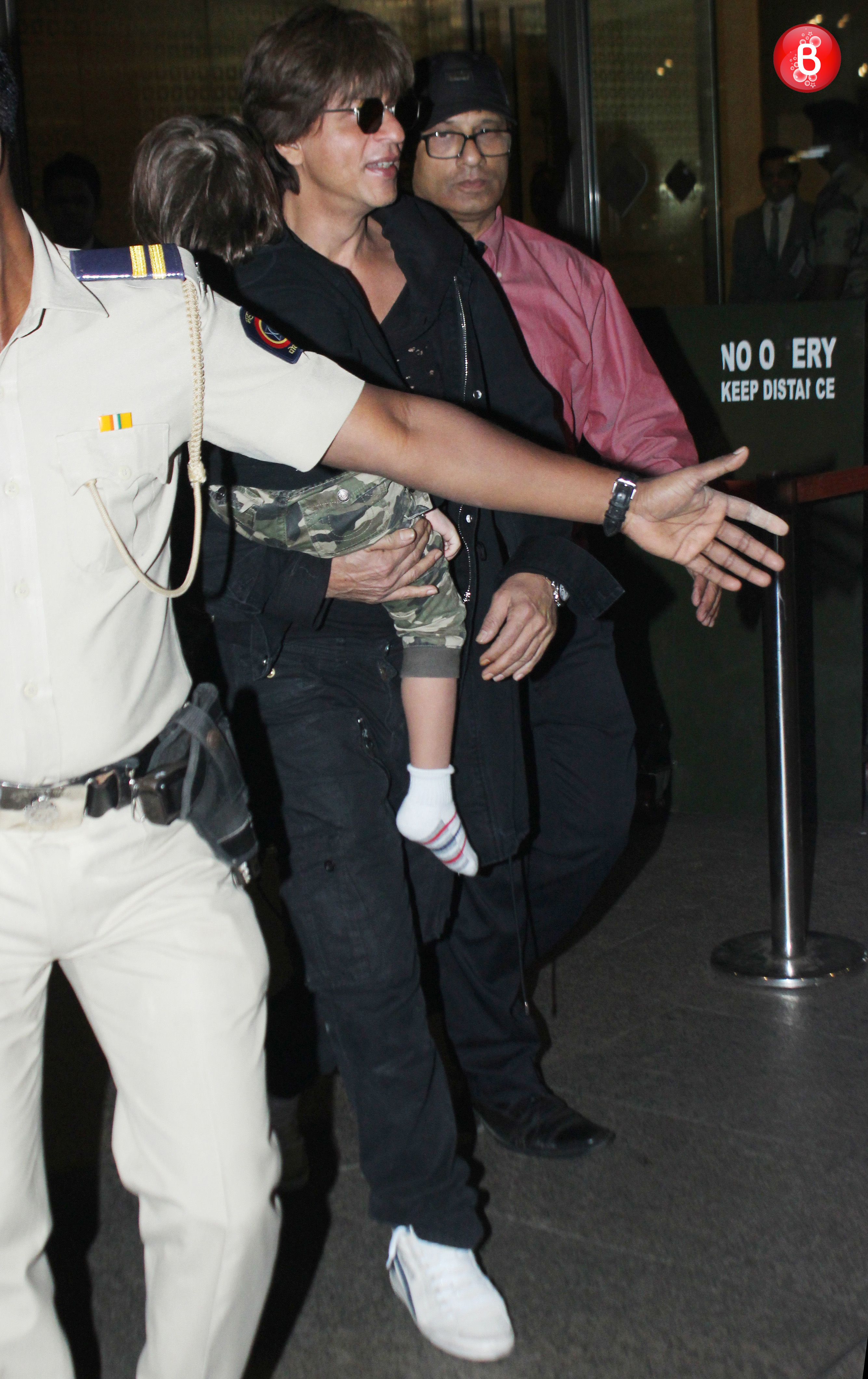 Shah Rukh Khan and AbRam Khan