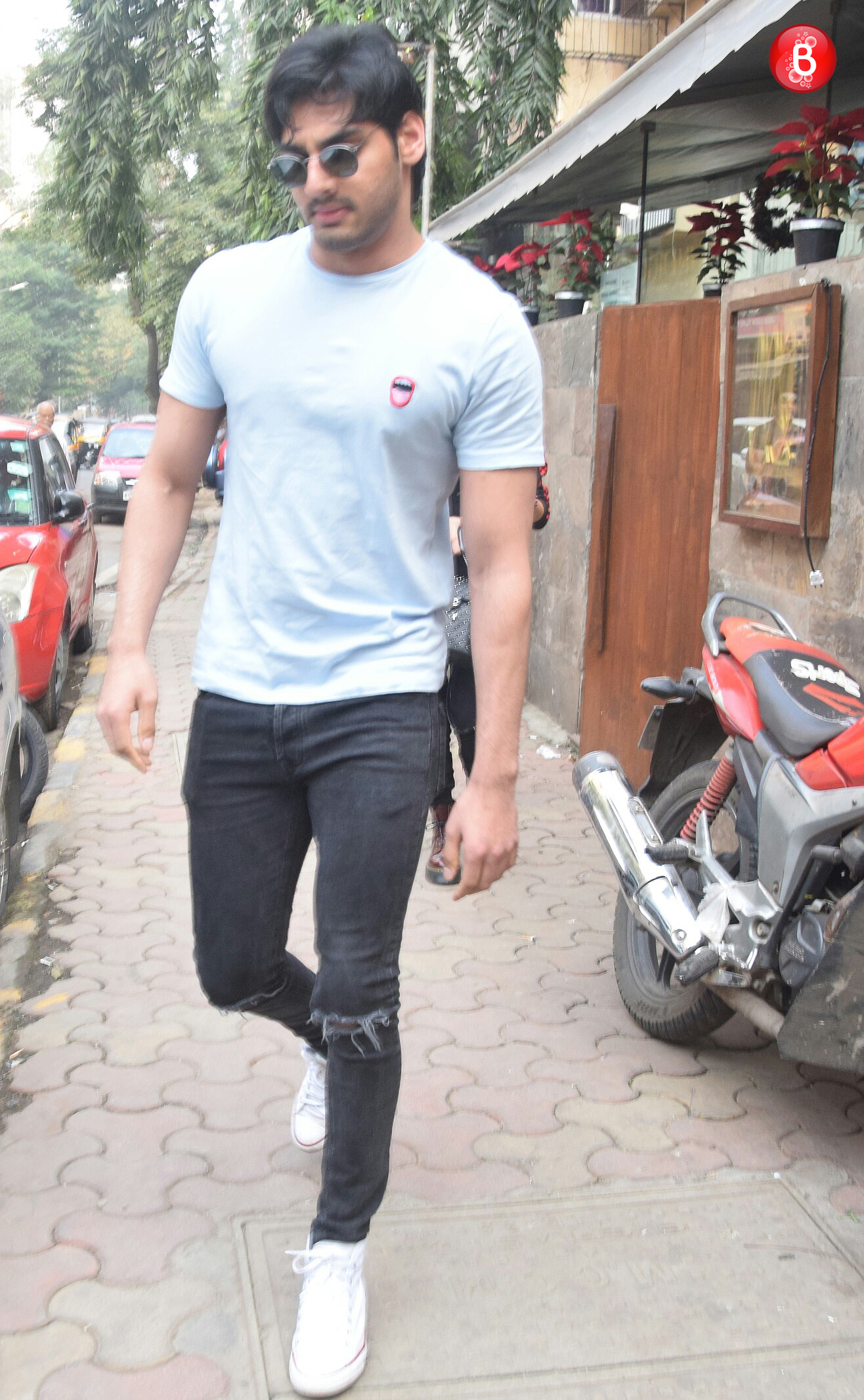 Ahan Shetty spotted