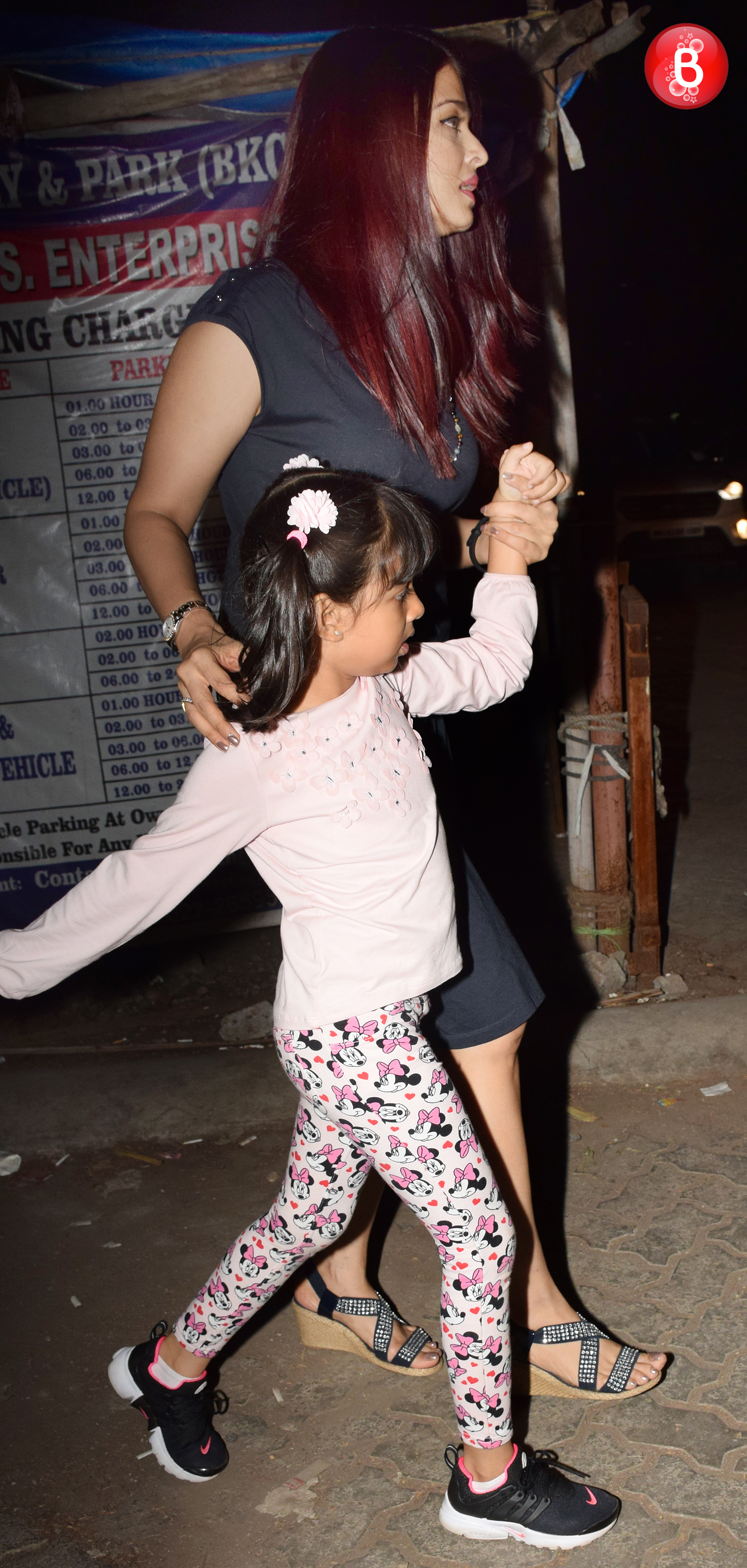 Aishwarya Rai and Aaradhya