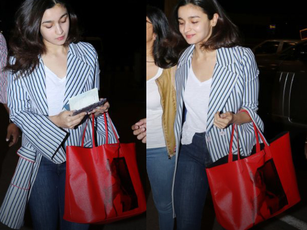 PICS] Alia Bhatt rounds off her breezy ethnic look with a bag that will  cost you more than a trip abroad