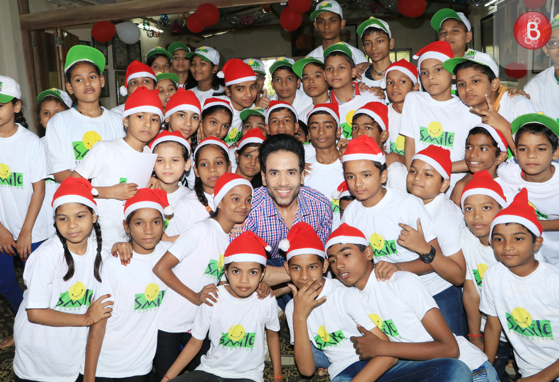 Tusshar Kapoor Christmas celebration