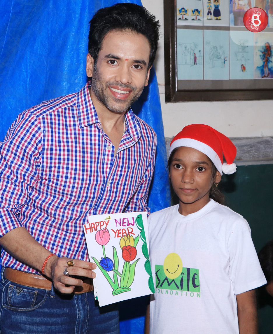 Tusshar Kapoor Christmas celebration