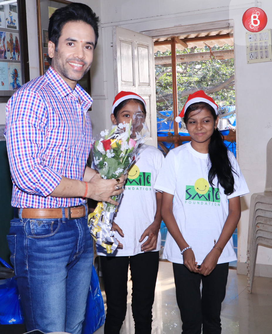 Tusshar Kapoor Christmas celebration