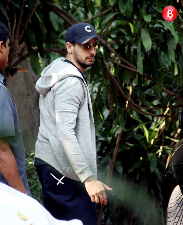 Sidharth Malhotra at dance classes