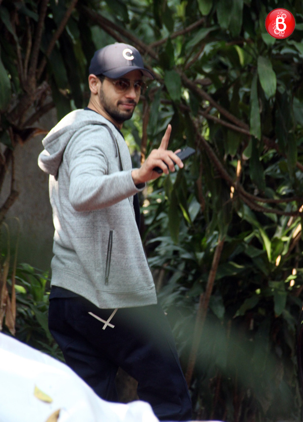 Sidharth Malhotra at dance classes