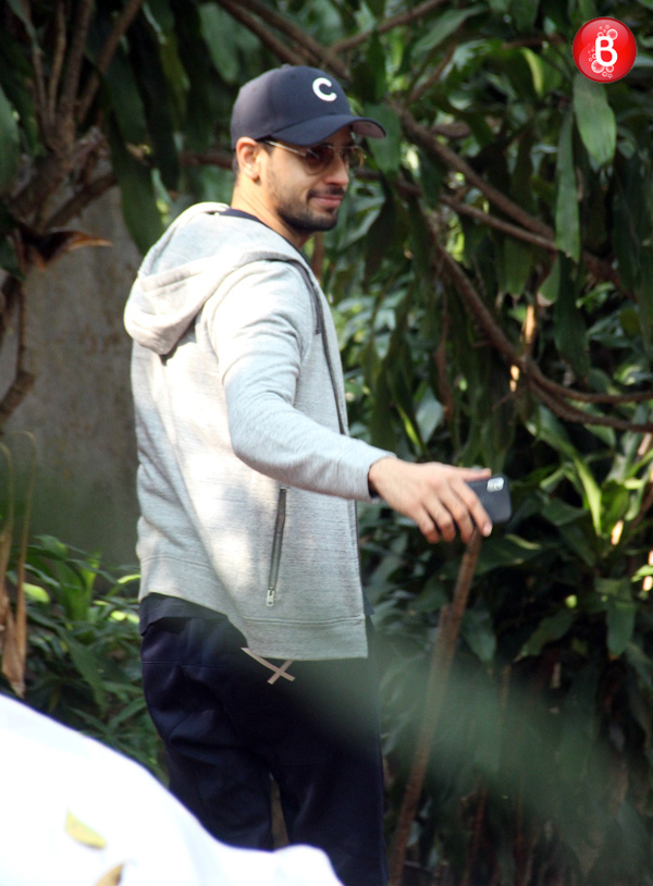 Sidharth Malhotra at dance classes