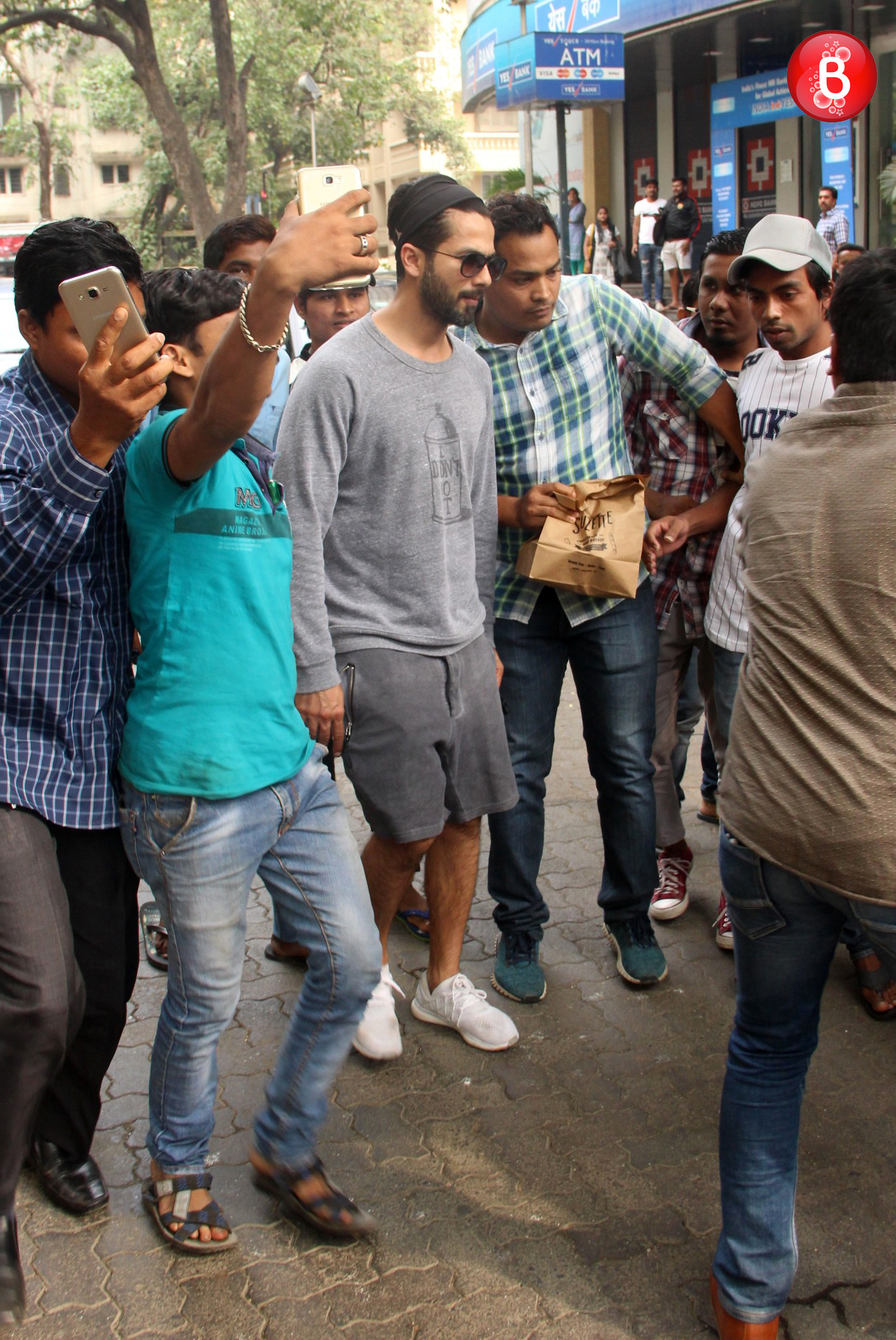 Shahid Kapoor spotted at Kitchen Garden