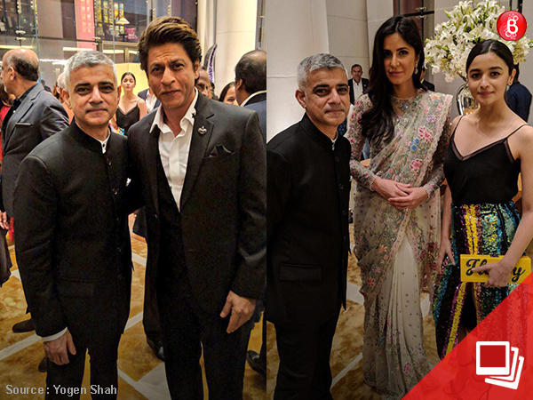 Mayor of London in Bollywood party
