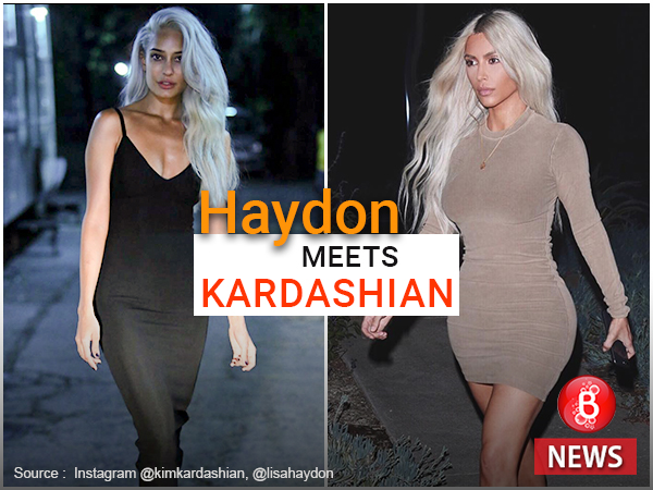 Lisa Haydon Kim Kardashian