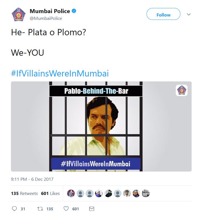 Mumbai Police Twitter