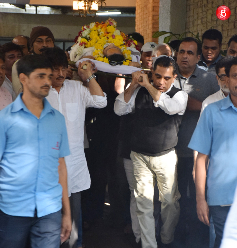 Neeraj Vora funeral photos