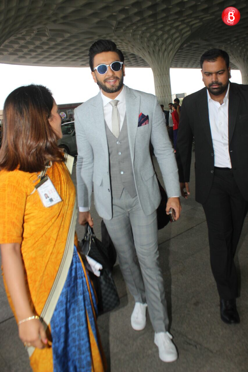 Ranveer Singh spotted