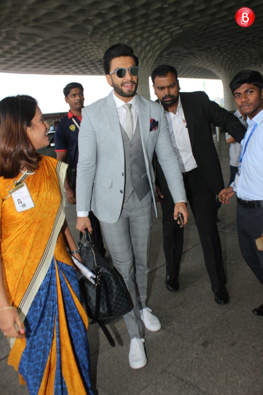 Ranveer Singh spotted