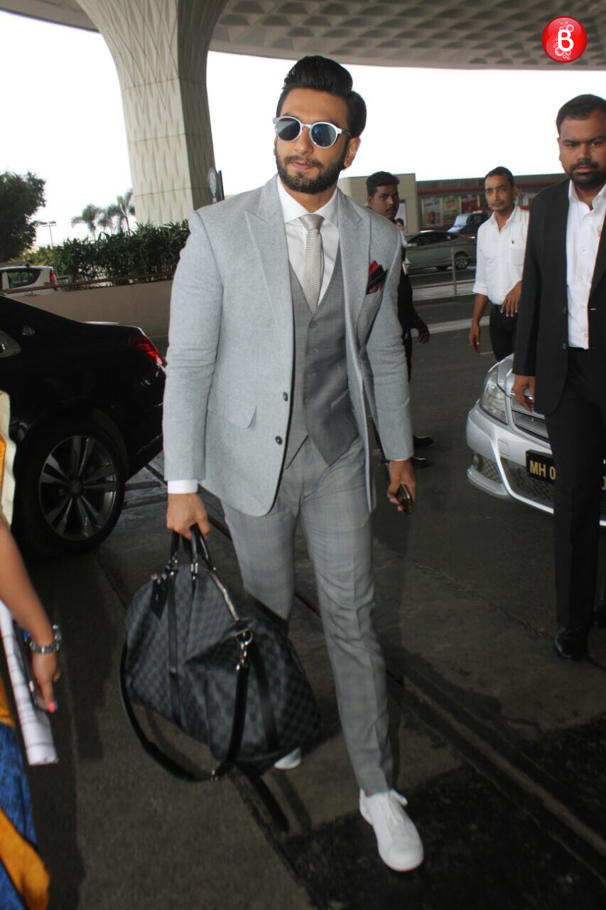 Ranveer Singh spotted