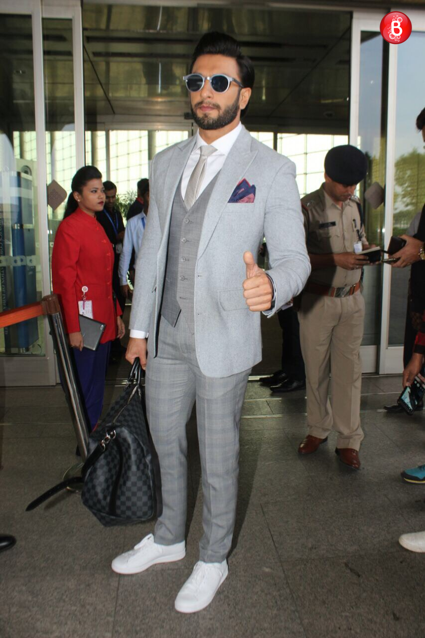 Ranveer Singh spotted