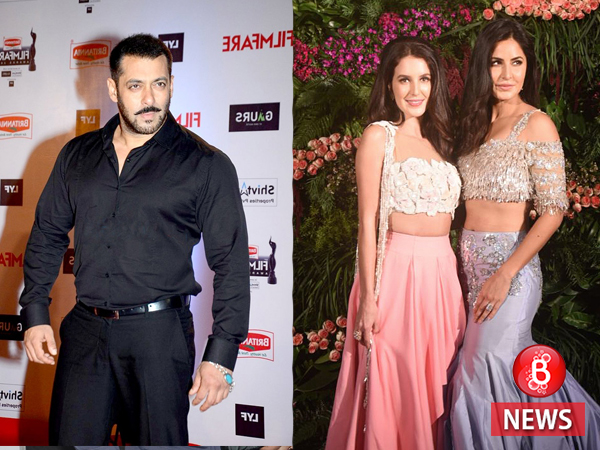 Salman Khan, Katrina Kaif and Isabelle