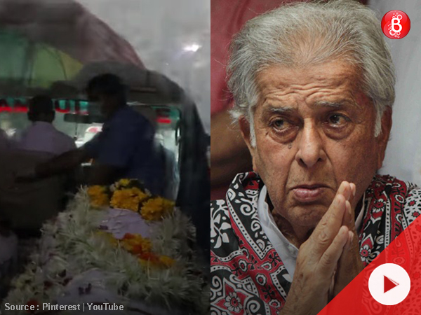 Shashi Kapoor's body in ambulance