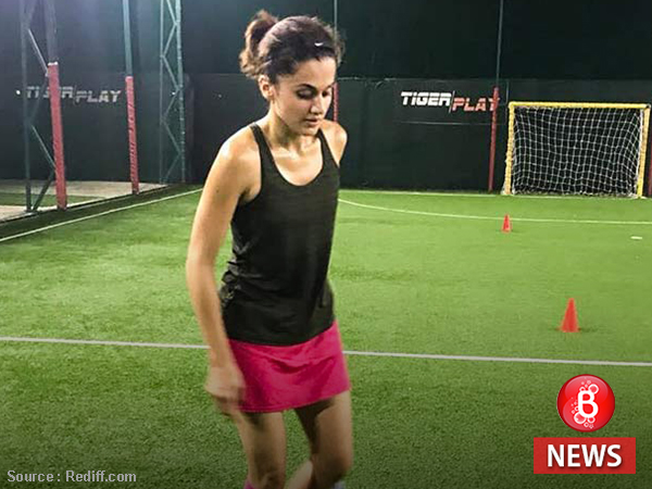 Taapsee Pannu training for Soorma film