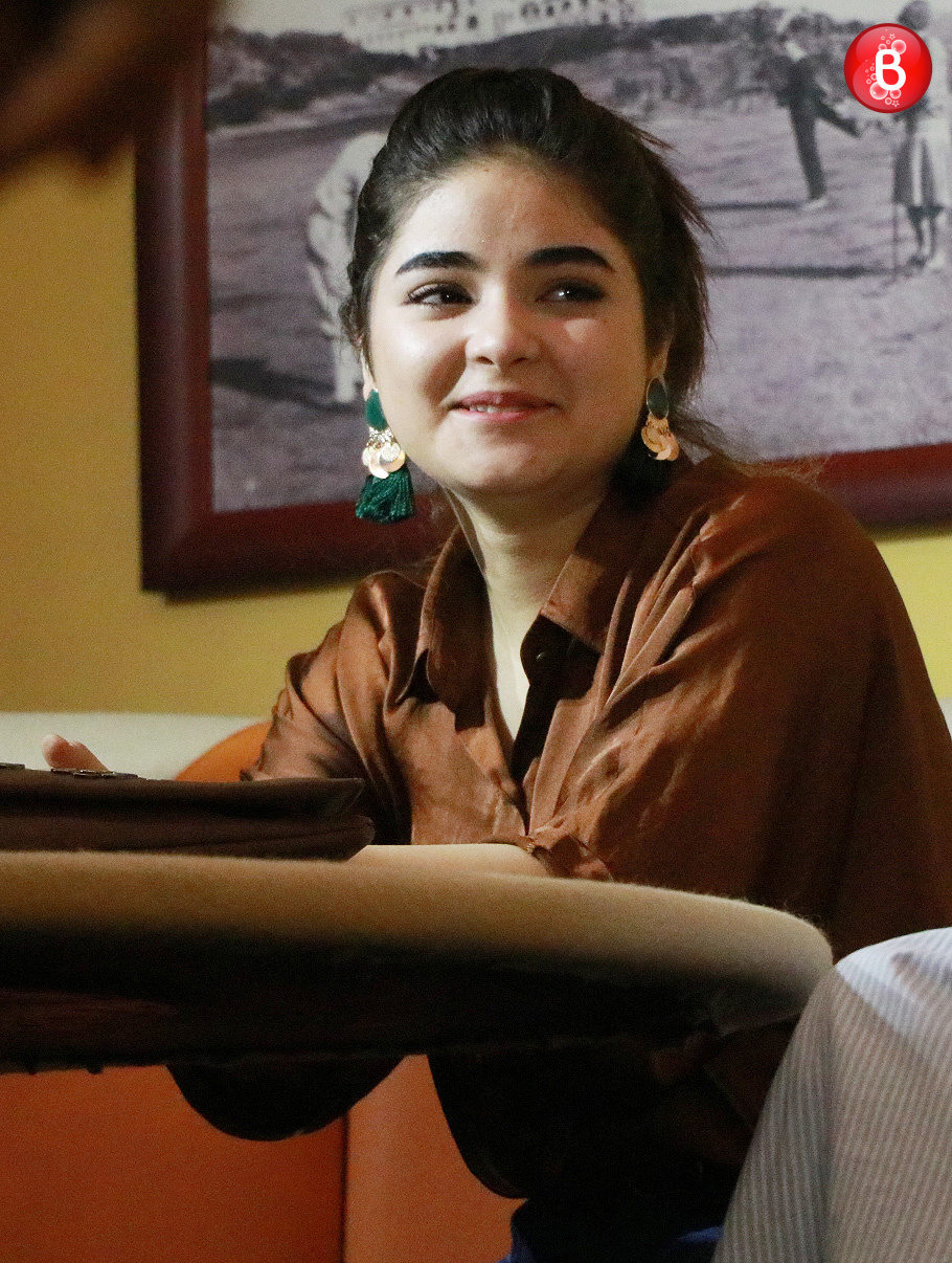Actress Zaira Wasim