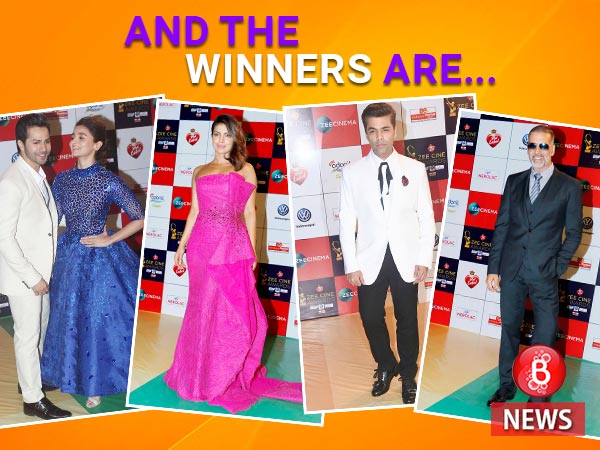 Zee Cine Awards Winners