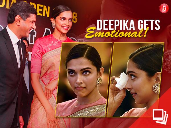 Deepika Padukone gest emotional