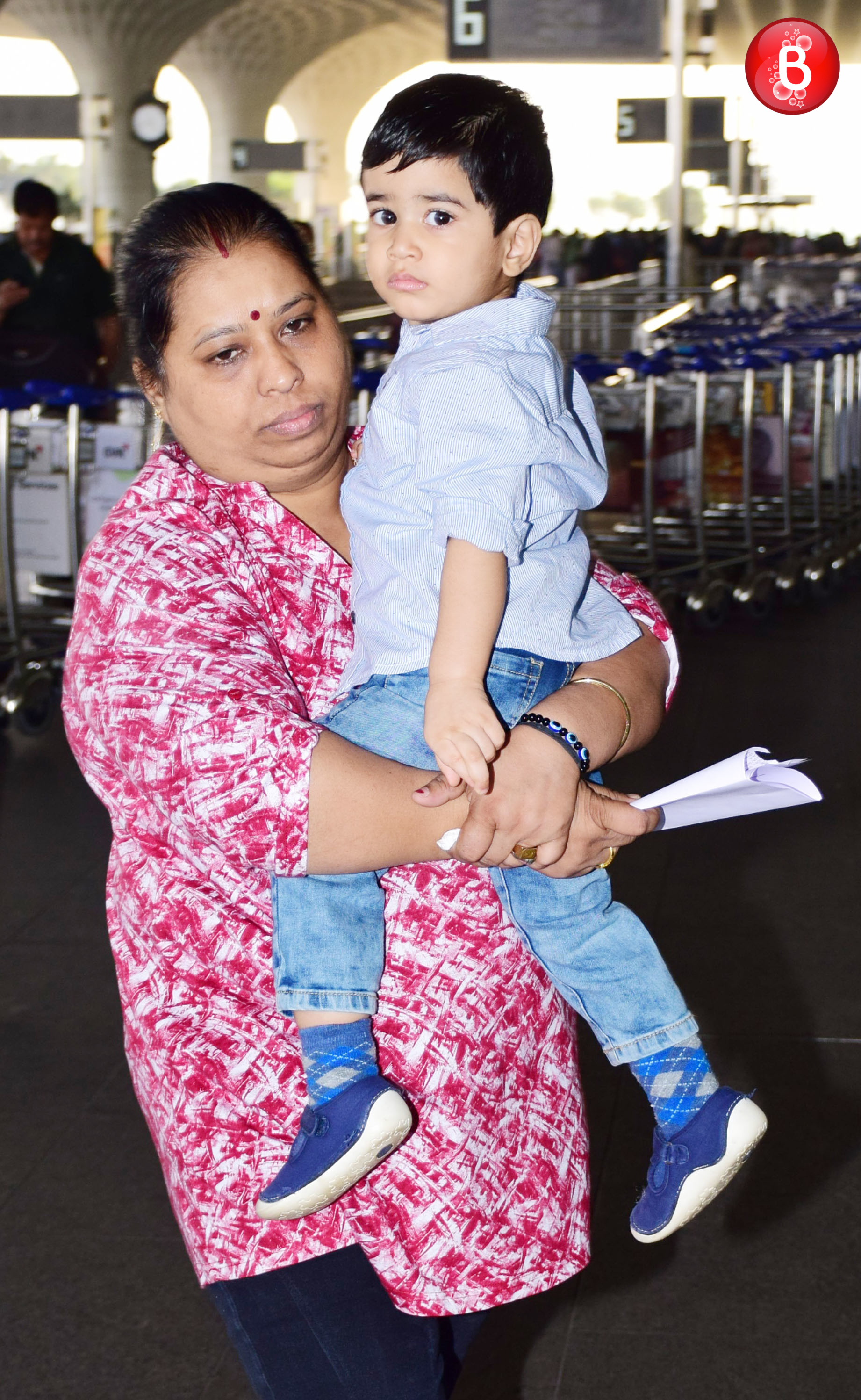 Tusshar Kapoor with son Laksshya pic