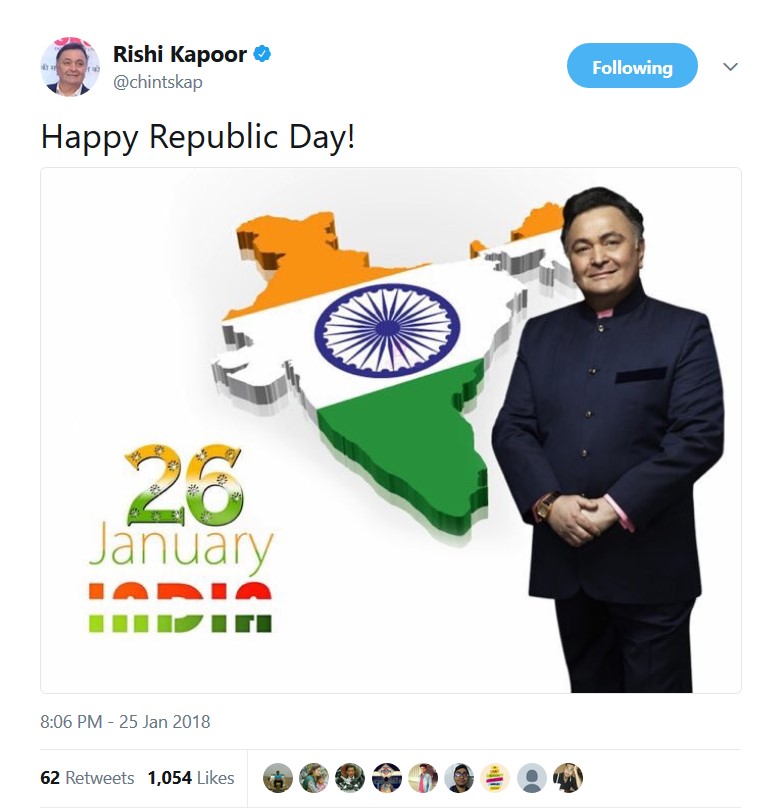 Rishi Kapoor tweets