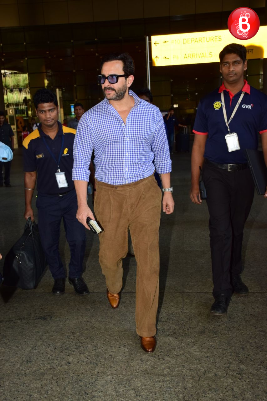 Saif Ali Khan airport