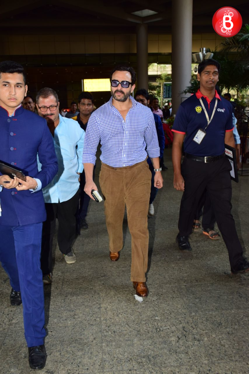 Saif Ali Khan airport