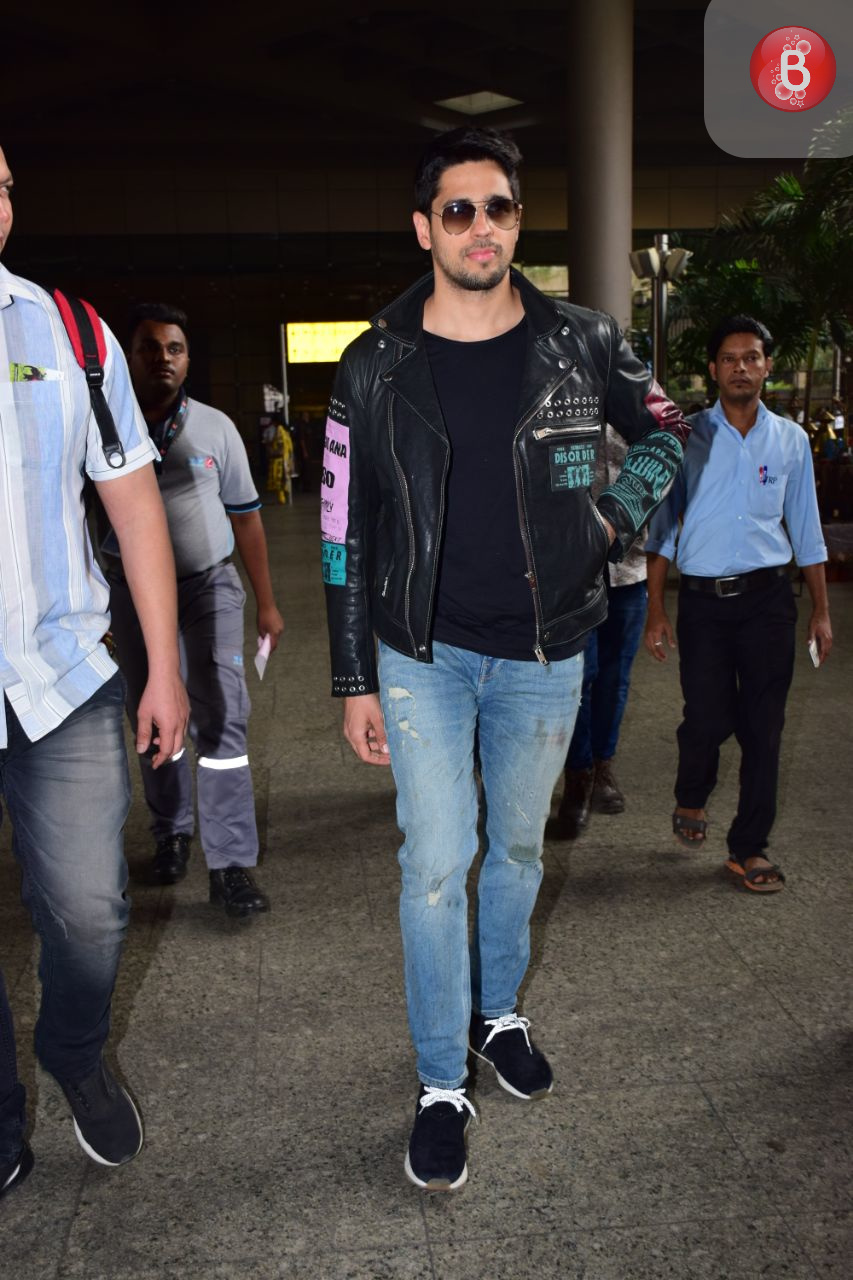 sidharth malhotra spotted