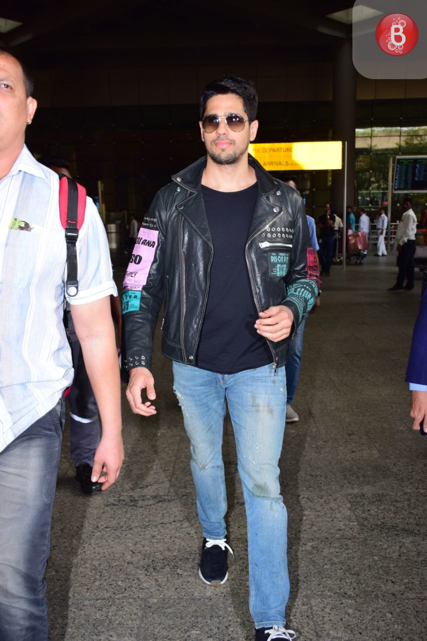 sidharth malhotra spotted