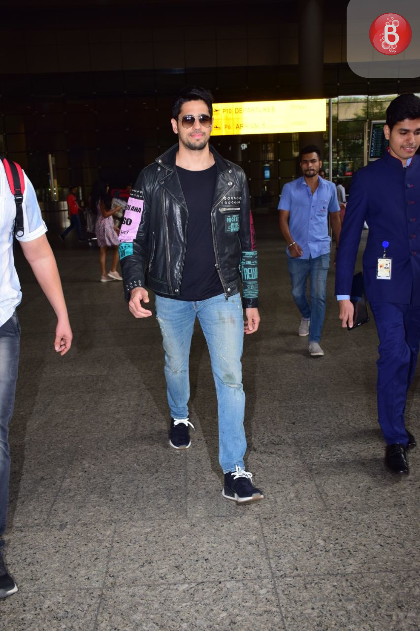 sidharth malhotra spotted