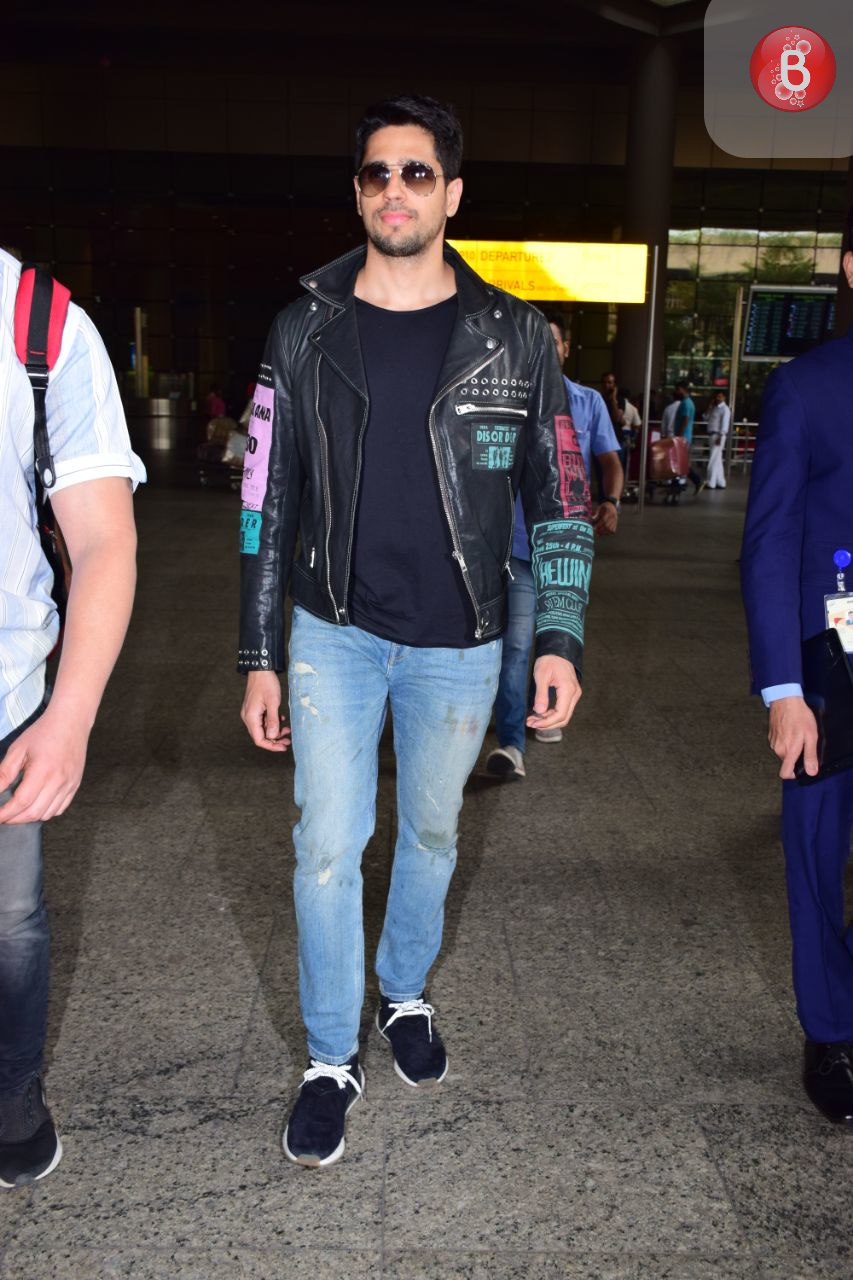 sidharth malhotra spotted