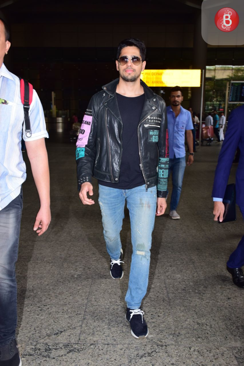 sidharth malhotra spotted