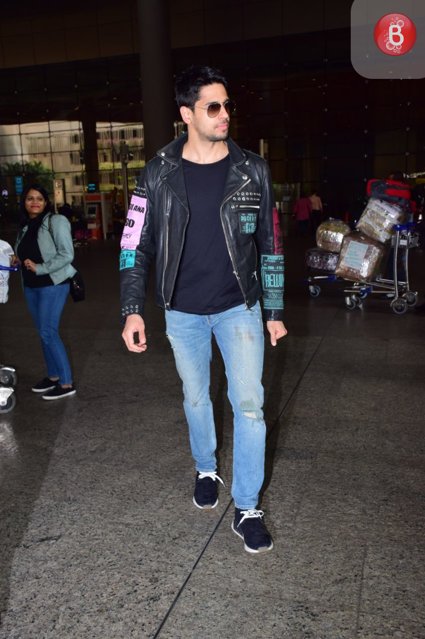 sidharth malhotra spotted