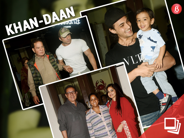 Salman Khan's family spotted pictures
