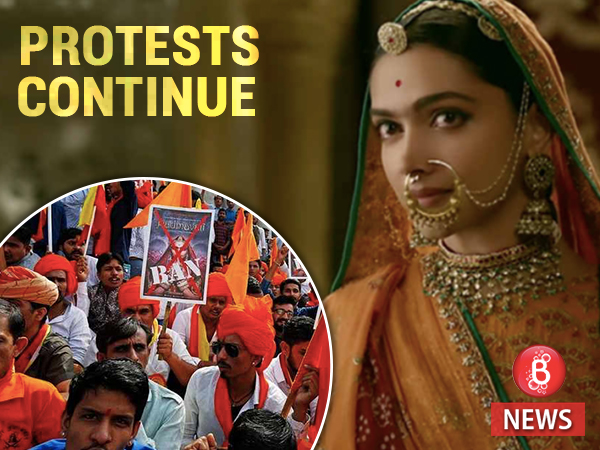 'Padmaavat' movie protests continues