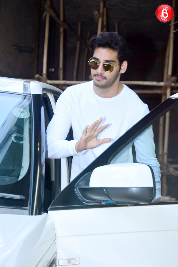 Ahan Shetty’s spotted pictures