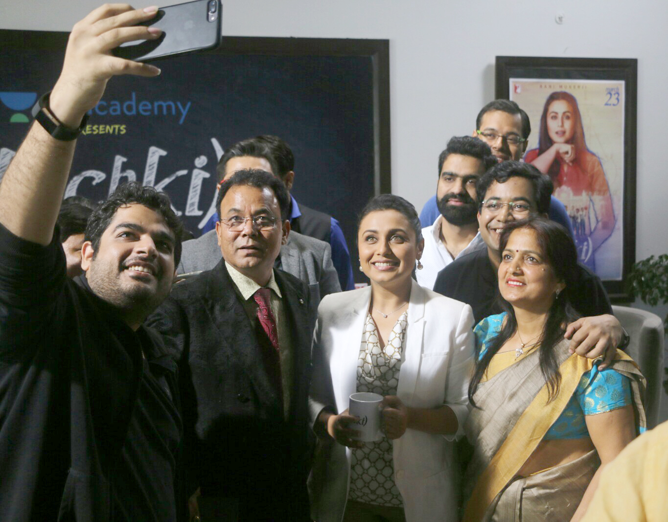 Rani Mukerji, Hichki promotions