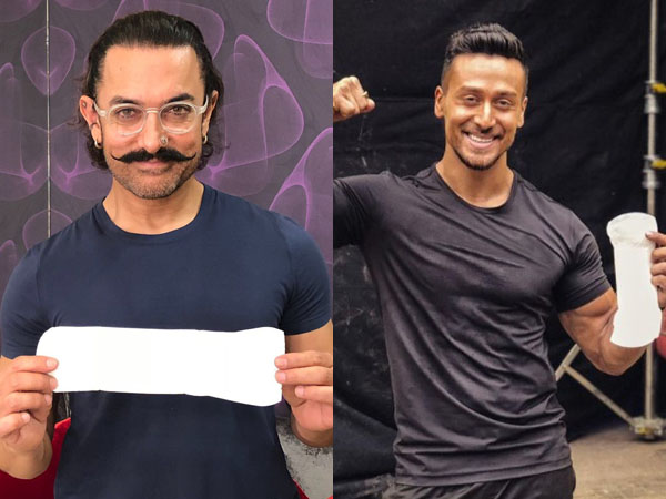 Bollywood actors #PadManChallenge