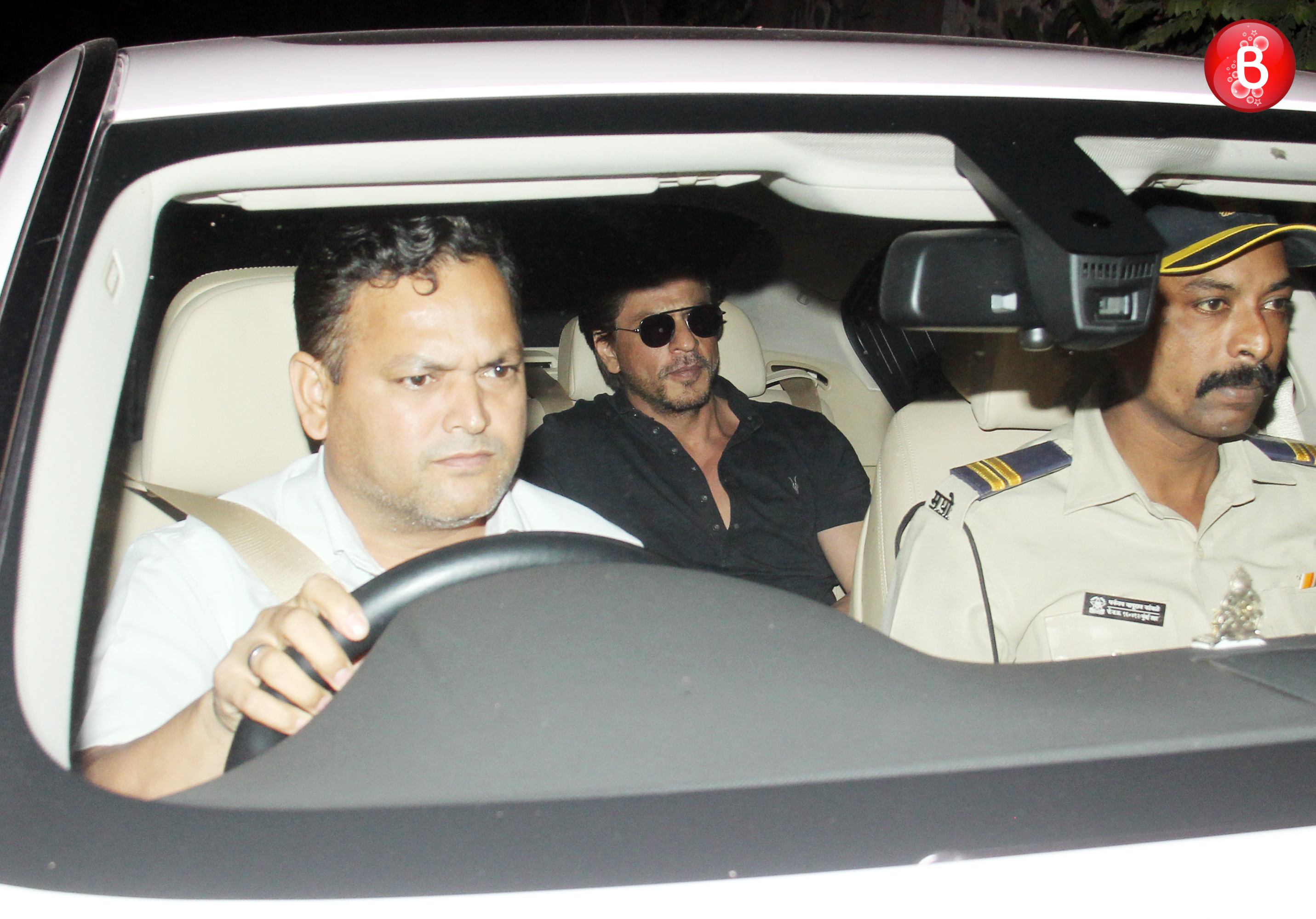 Shah Rukh Khan and Dilip Kumar