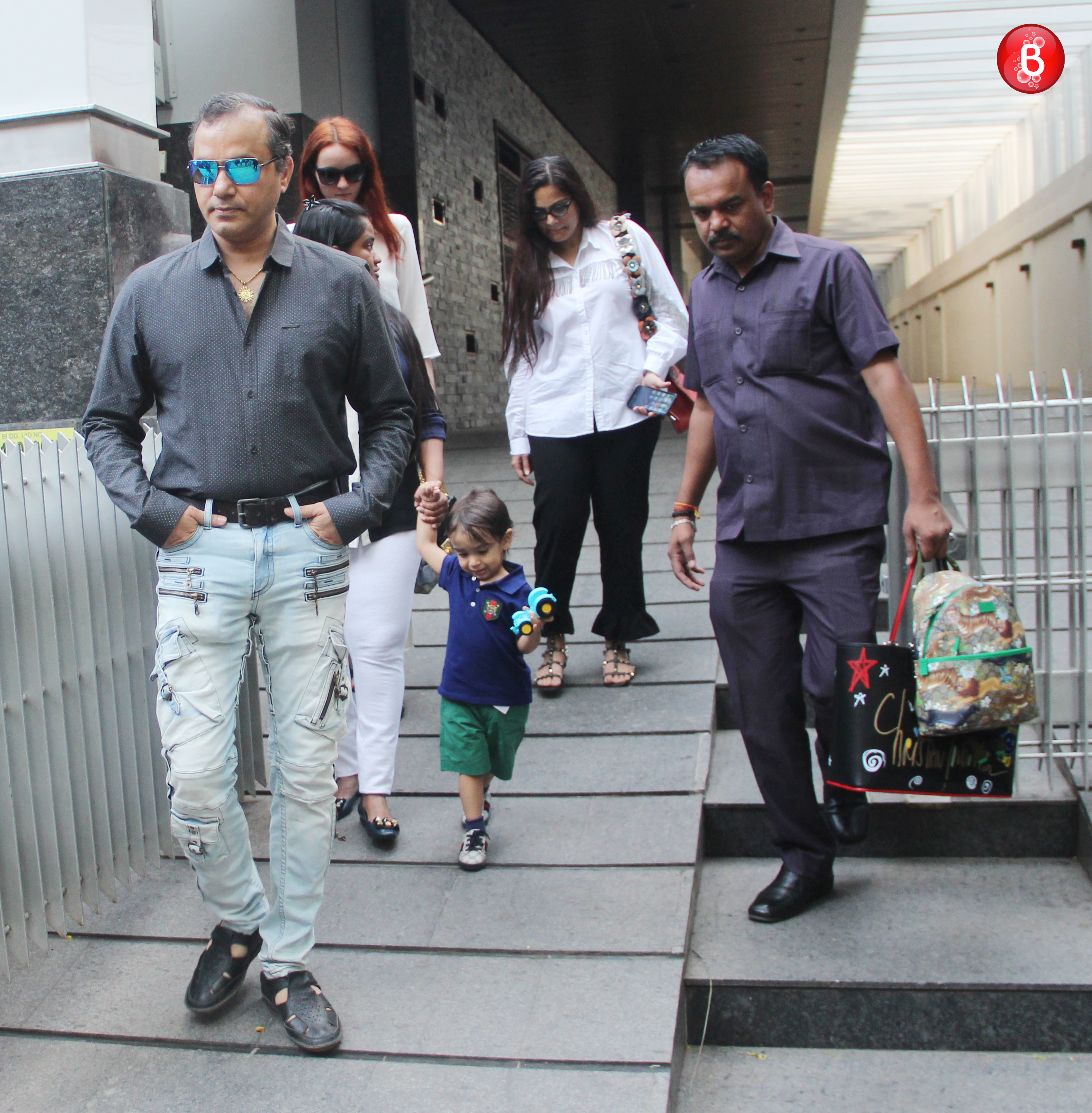 Salman Khan family spotted in the city