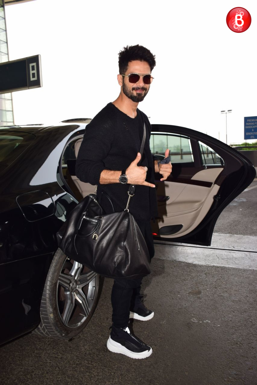 Shahid Kapoor spotted