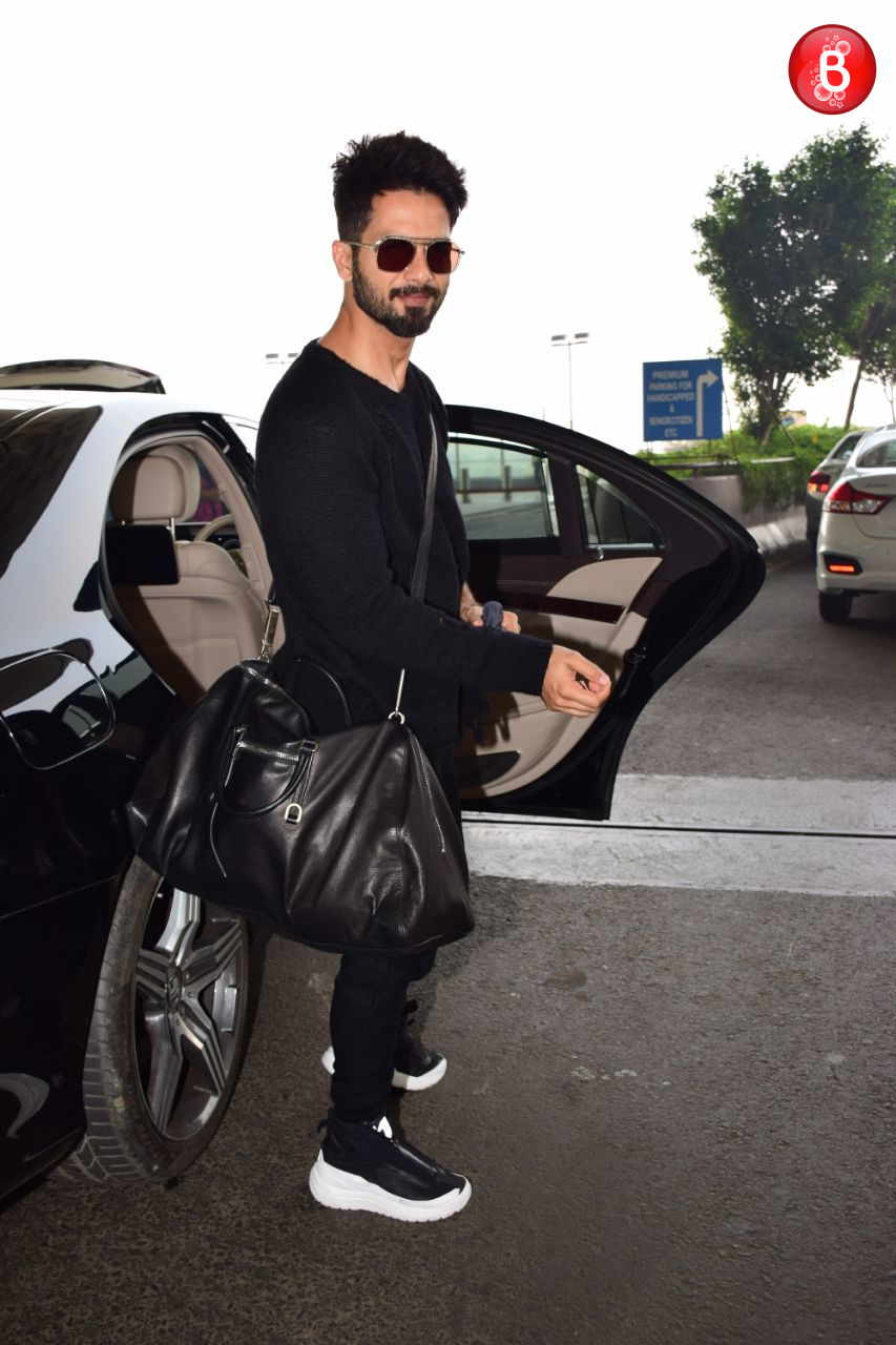 Shahid Kapoor spotted