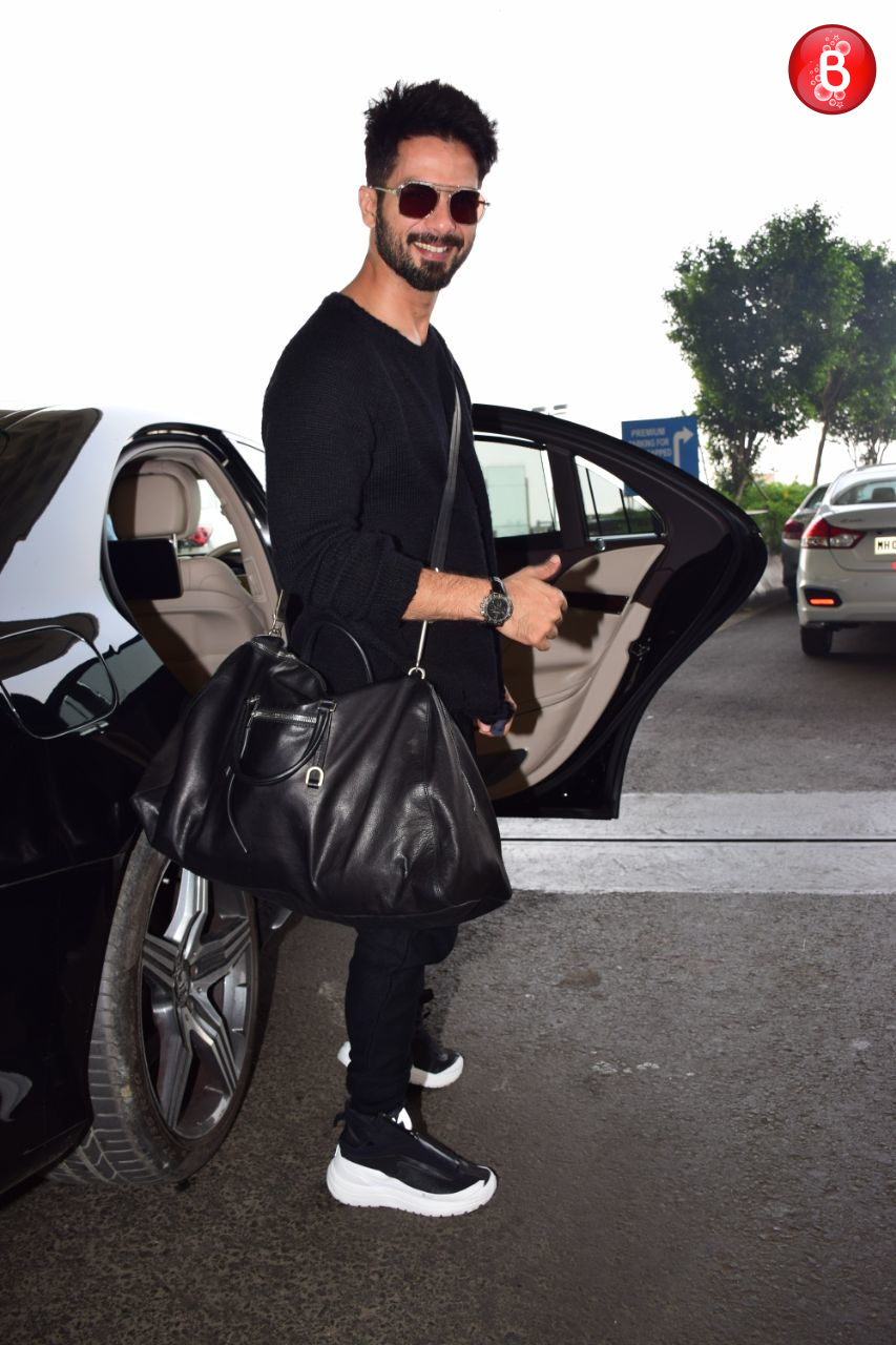 Shahid Kapoor spotted