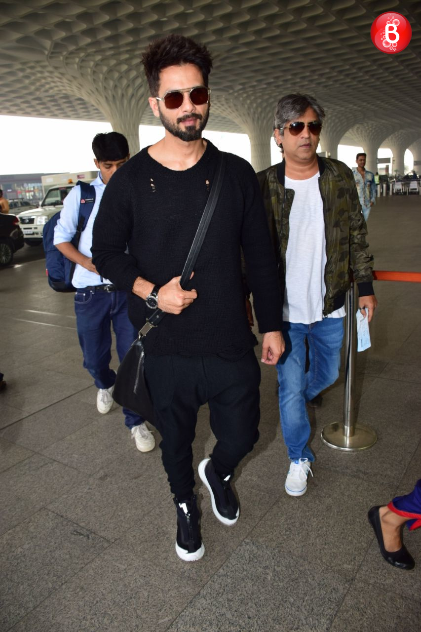 Shahid Kapoor spotted